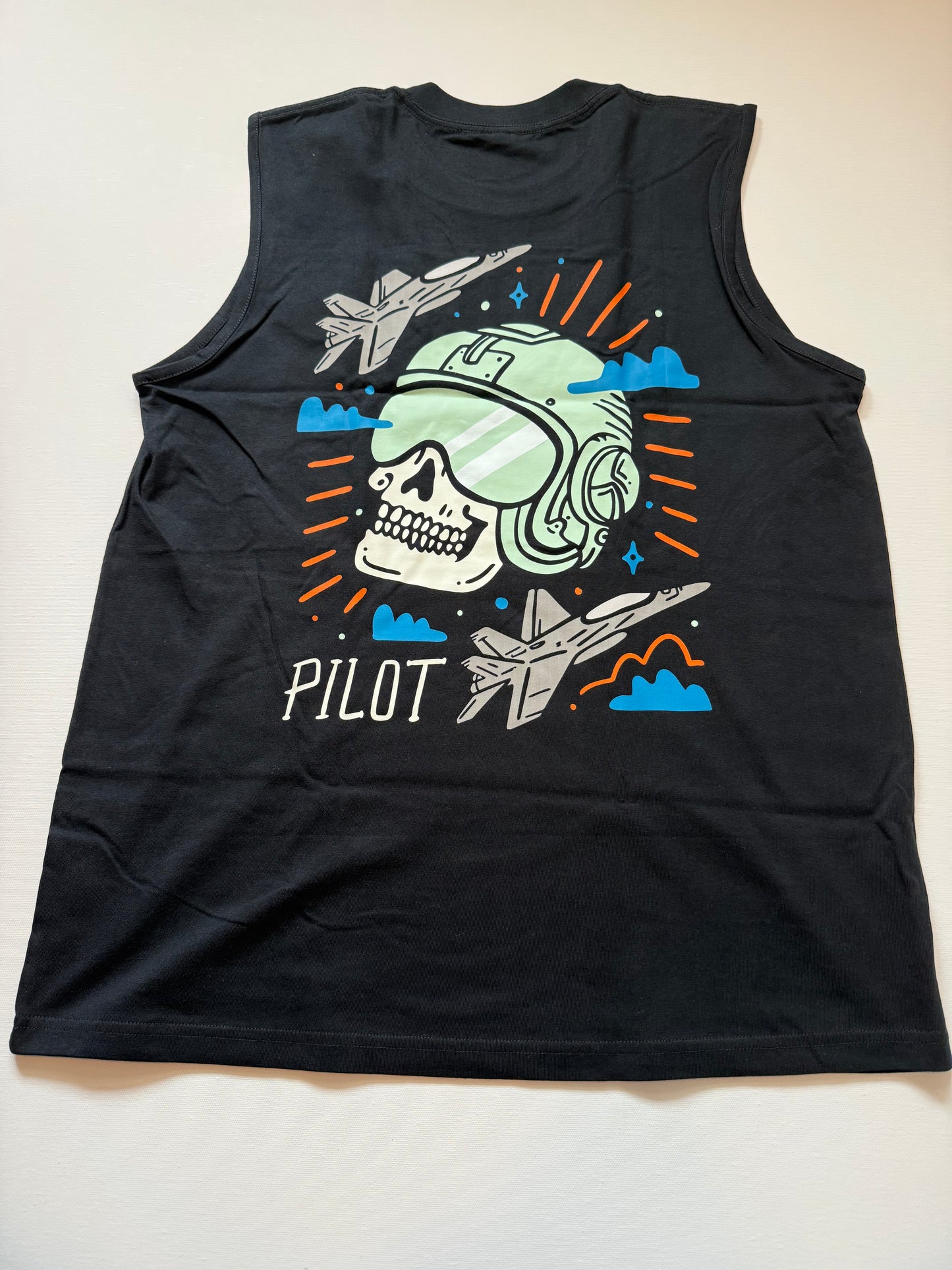 Skull tank top package