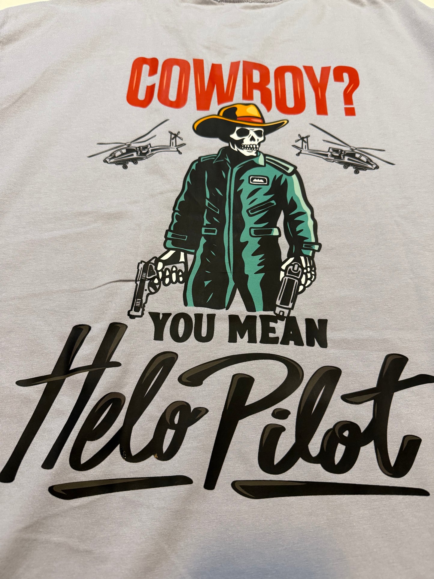 Helo/cowboy pilot tee package