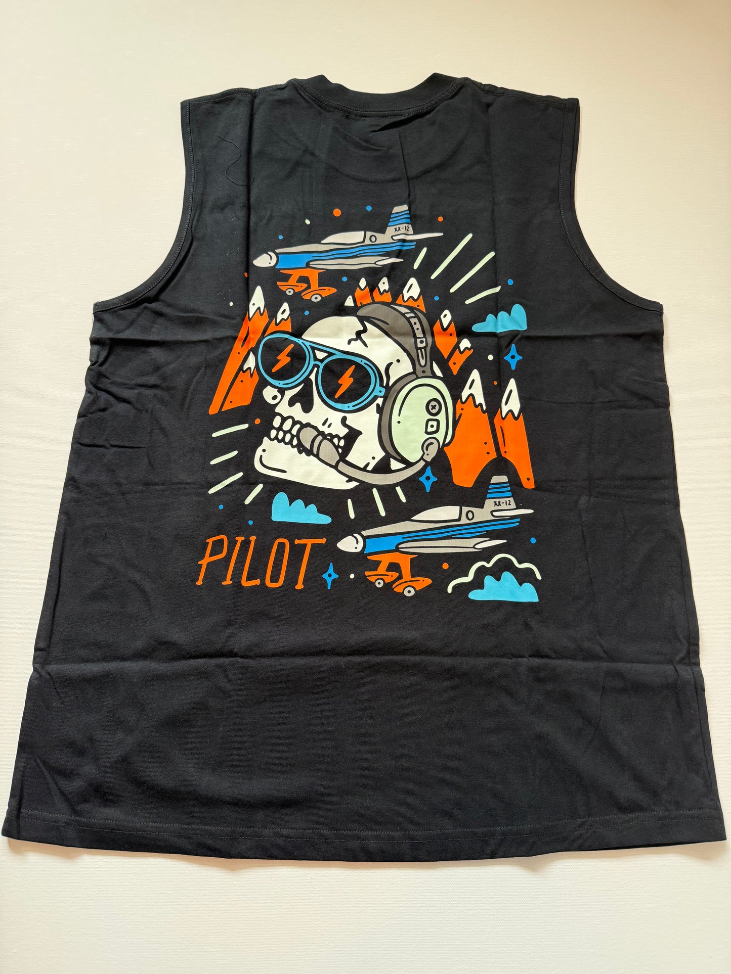 Skull tank top package