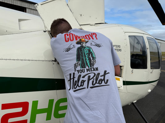 Cowboy pilot tee