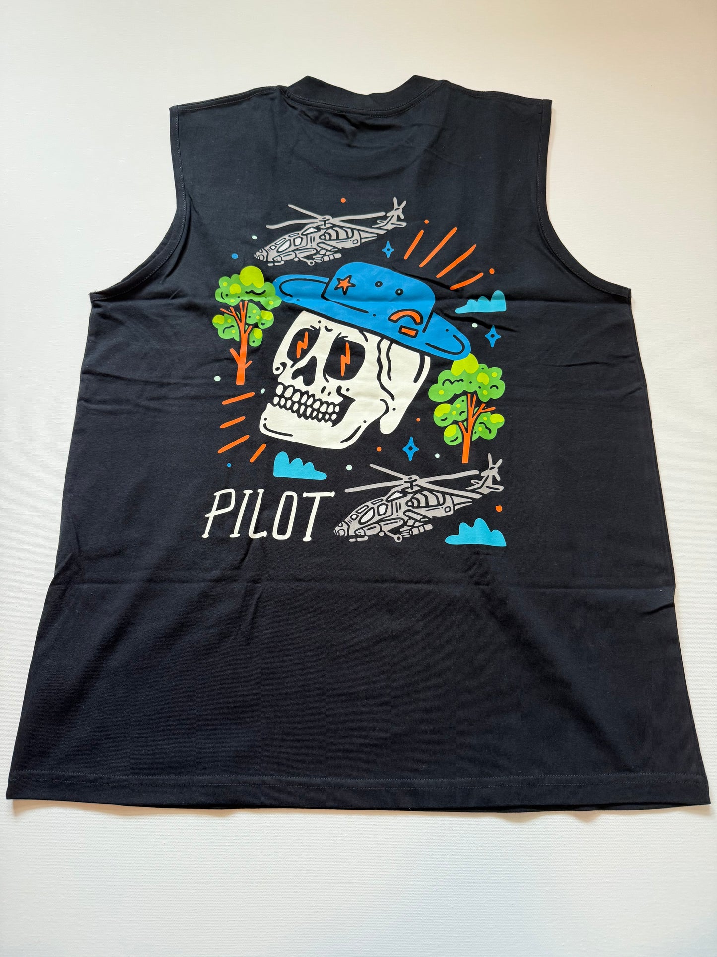 Skull tank top package
